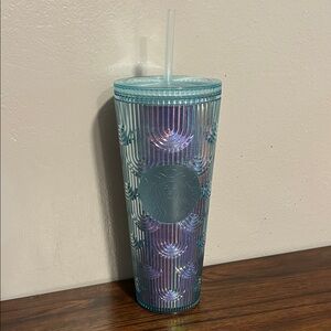 Starbucks 24oz iridescent Mermaid Tumbler